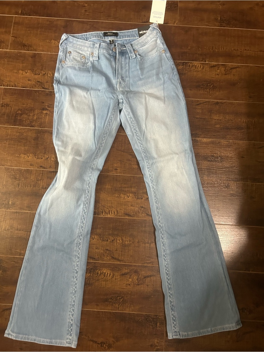 Light Wash Women's Flare Jeans - True Religion
